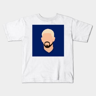 Jorginho Minimalistic Face Art Kids T-Shirt